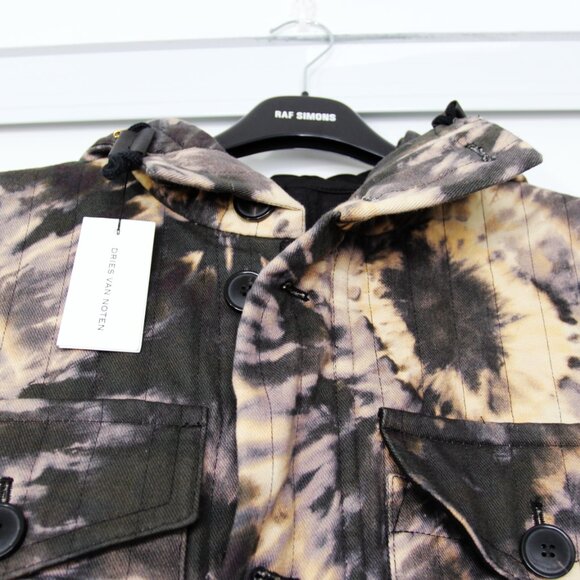 BNWT AW19 DRIES VAN NOTEN VALDER COAT 4 POCKET PARKA COAT L - Picture 8 of 16